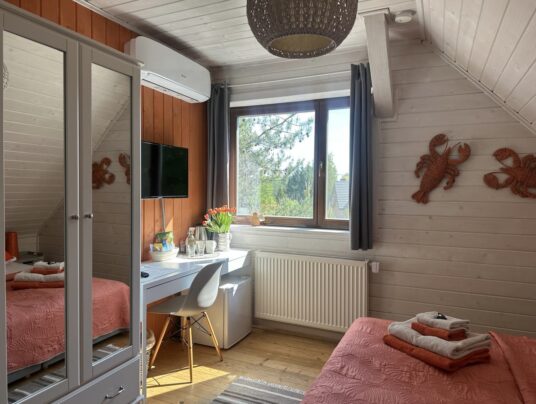 SIRVIS pokoje, zdjęcie: pokój "Raki" - SIRVIS - jezioro Serwy - Suwalszczyzna